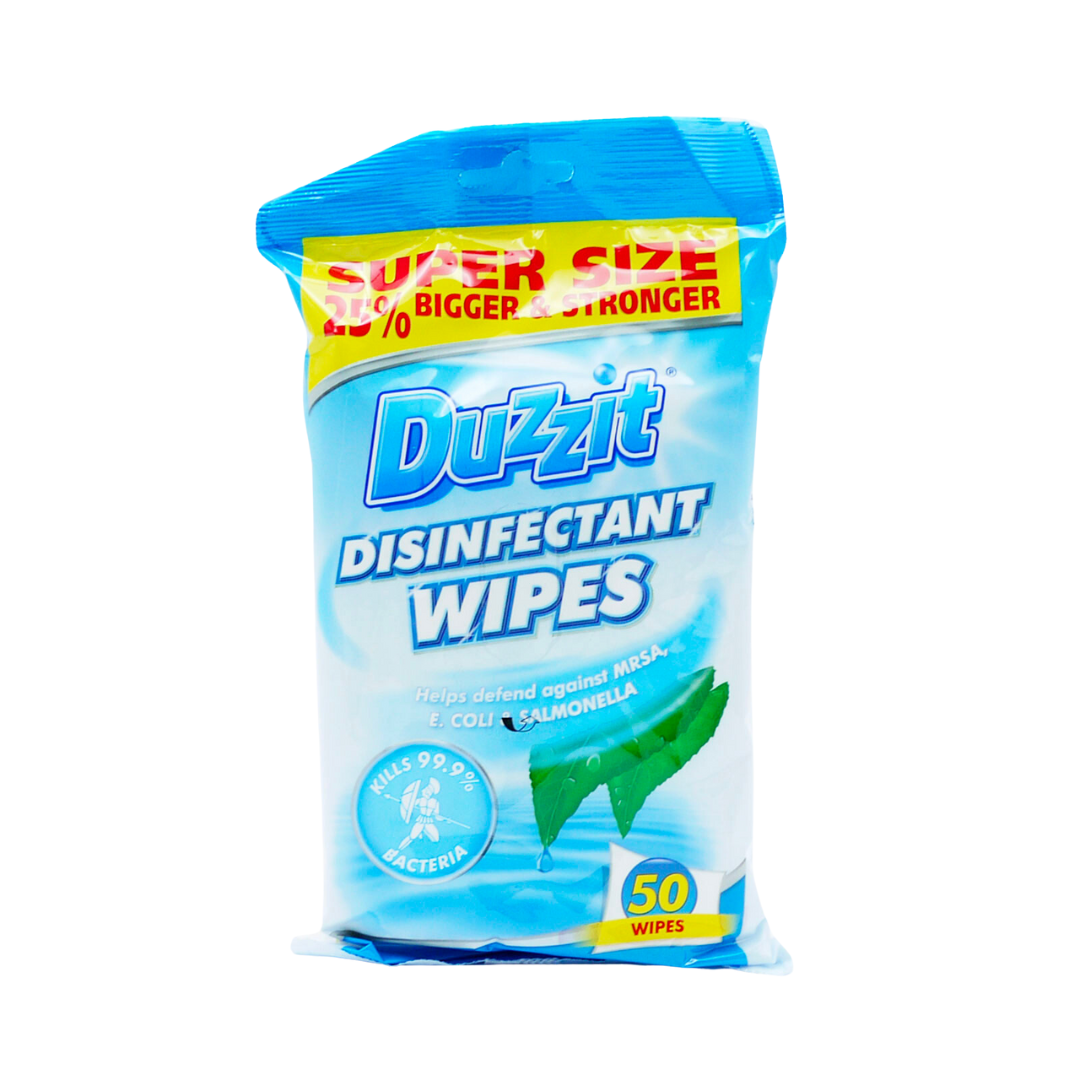 Duzzit Disinfectant Wipes 50pk Duzzit Disinfectant Wipes 50pk